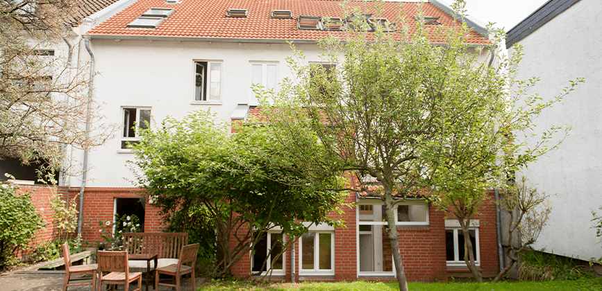 Haus-Bachstrasse-Suchthilfe-Sucht Haus der Unterkunft in der Bachstrasse Hannover