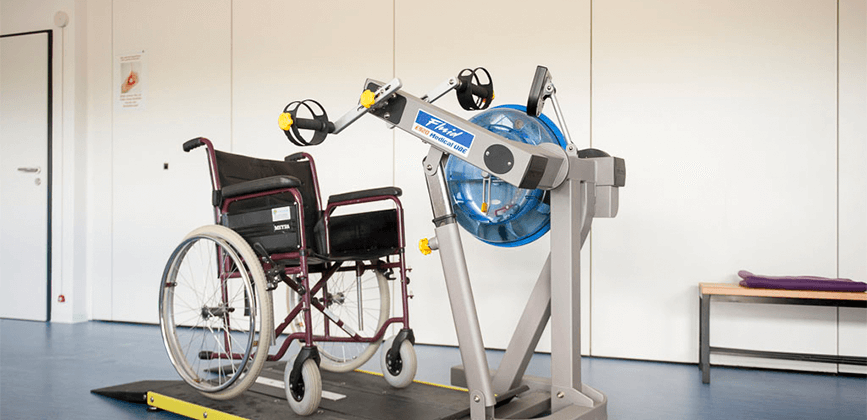 Raum fuer Rehabilitation in der Klinik am Kronsberg