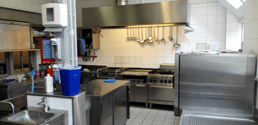 Kueche der Eingliederungshilfe Bardenfleth der Paritaetischen Suchthilfe Niedersachsen