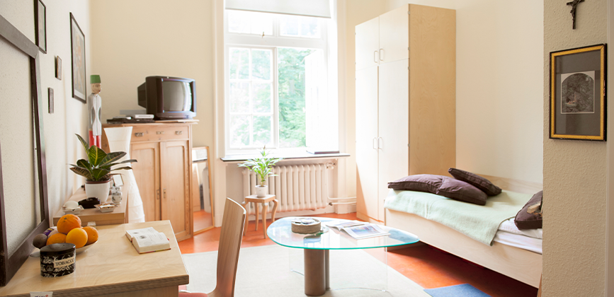 Wohnraum im Schloss Delligsen