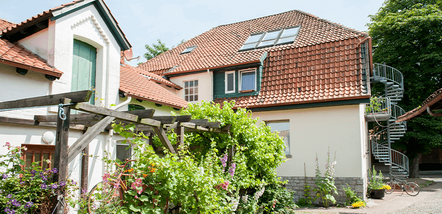 Gebaeude vom Schloss Gestrof