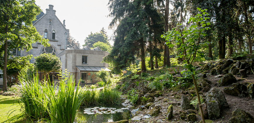 Garten vom Schloss Gestrof