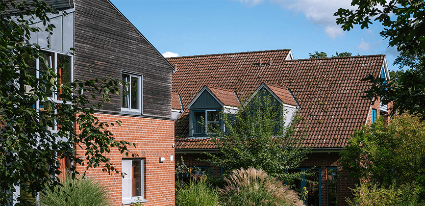 Aussenaufnahme der Fachklinik Suedergellersen