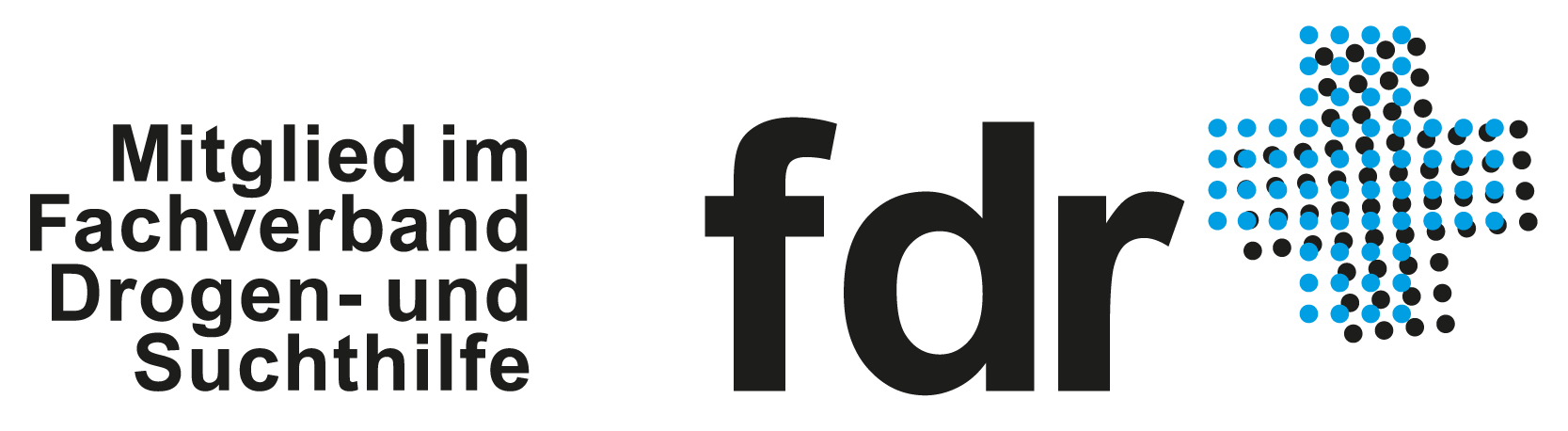 Logo Fachverband Drogen- und Suchthilfe e.V. (FDR)