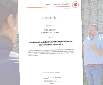 Auszeichnung Urkunde Lehrklinikum Kronsberg Hannover