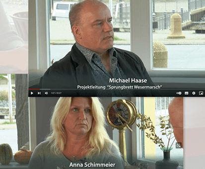 Faehrtalk Video zum Projekt Sprungbrett Wesermarsch