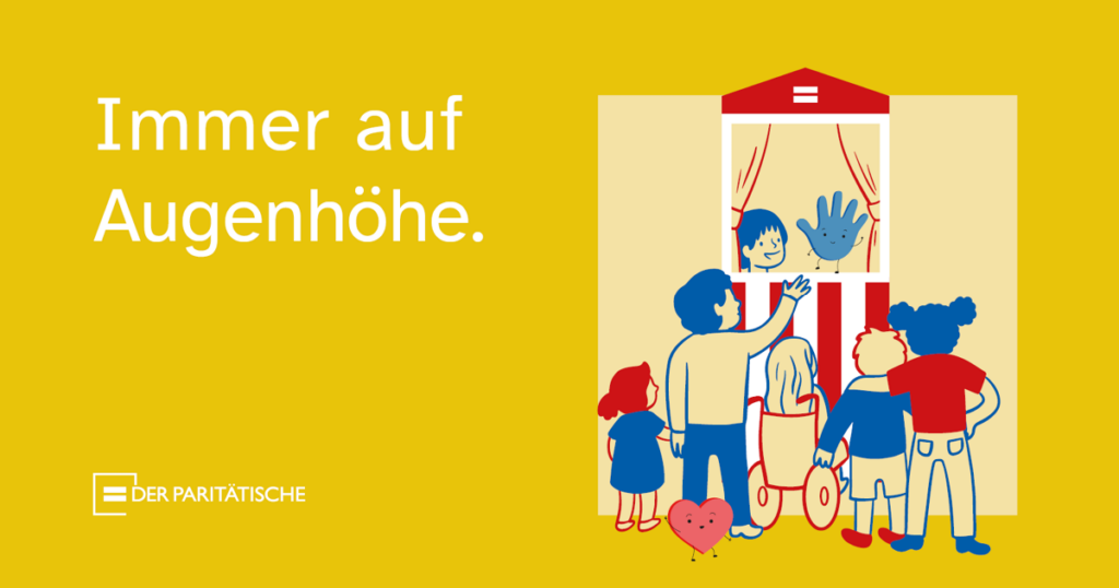 Kampagnenmotiv Paritaetischer Gesamtverband