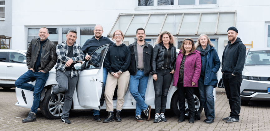 Teamfoto Assistenz beim Wohnen in Hannover