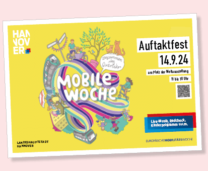Flyer der Mobilen Woche in Hannover