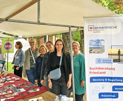 Unser Team der Suchtberatung Friesland