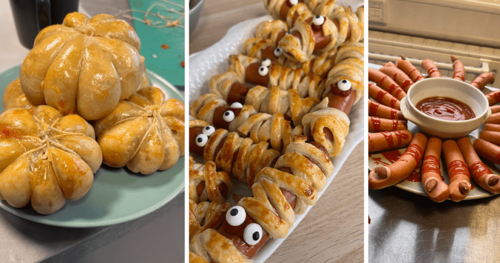 Grusel-Snacks bei Halloweenparty in Oldenburg