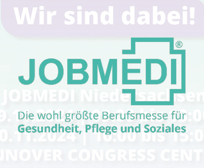 Wir sind dabei - Teilnahme bie der JOBMEDI