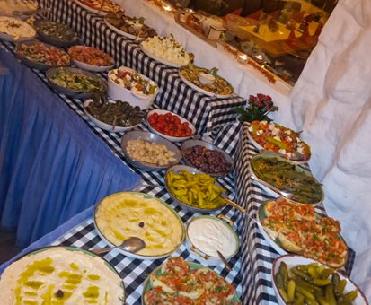 Weihnachtsessen der Tagesstätte Oldenburg im griechischen Restaurant Korfu