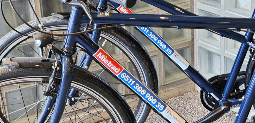 Mietrad - Fahrräder der Radstation Hannover