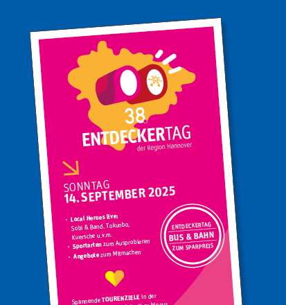 Programmheft vom Regions-Entdeckertag Hannover