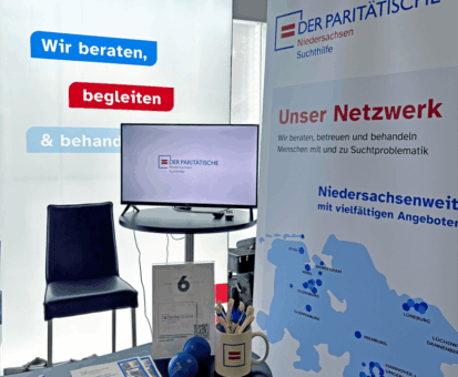 Paritätische Suchthilfe Niedersachsen auf der Jobmesse Hannover