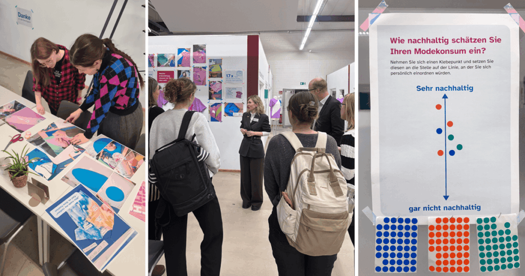 Nachhaltig & kreativ: Ausstellung des Projekts RE:Shirt in der Tagesstätte Hannover