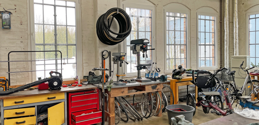 Haus Braunschweig - Fahrradwerkstatt