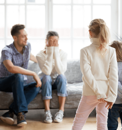 wissen und austausch familie